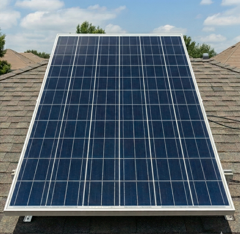 Dirty Solar Panels Before