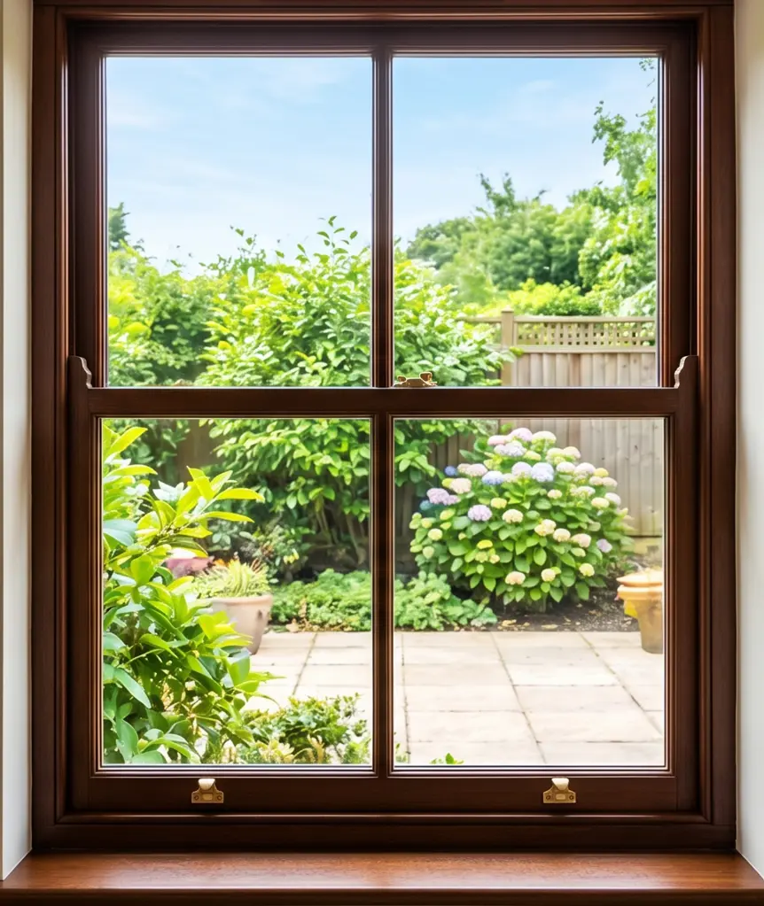 Streak-free crystal clear windows after professional PureWater cleaning in a Perth suburb